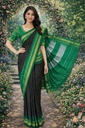 Model Wearing Saree