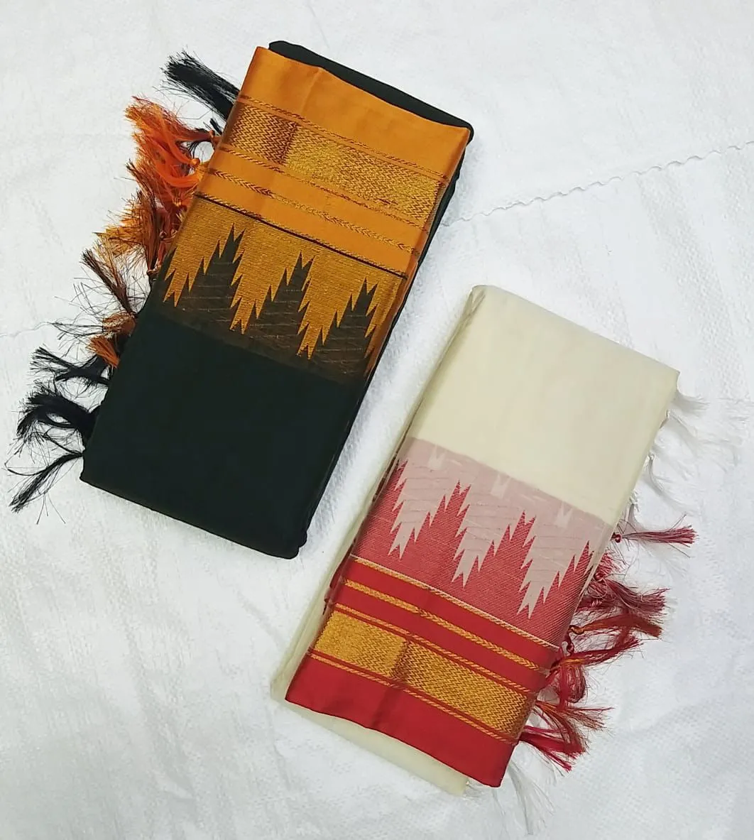 ILKAL ROYAL TEMPLE COTTON SAREE