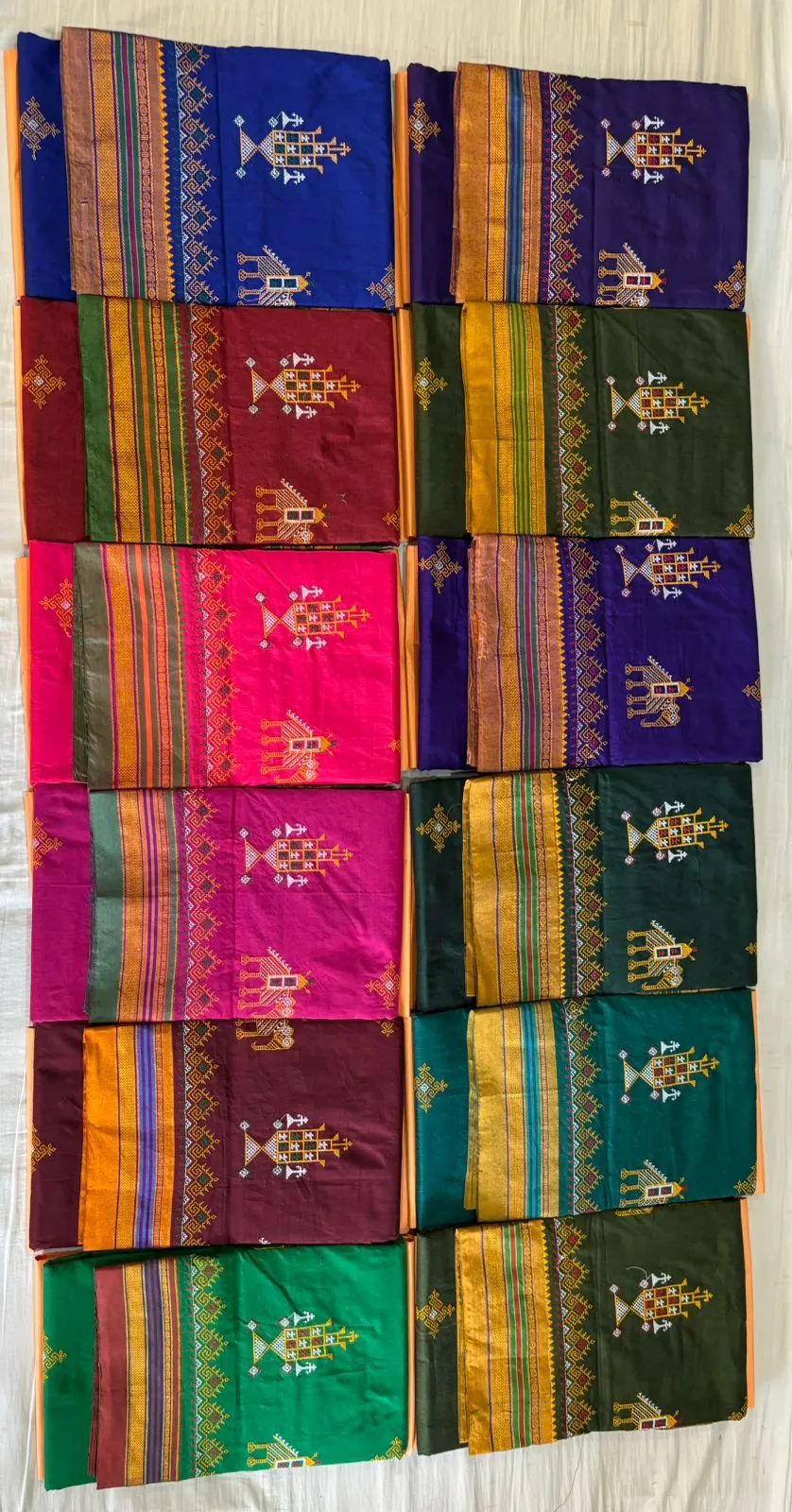 ILKAL KASUTI COTTON SAREE