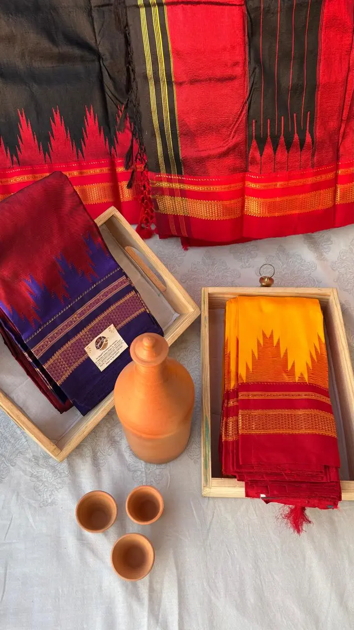 ILKAL  HANDLOOM SAREES