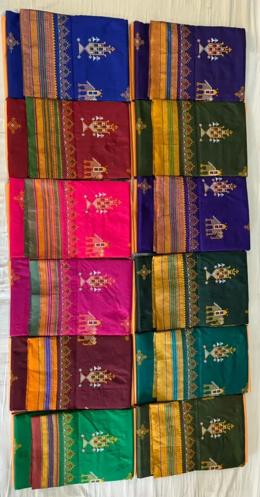 ILKAL KASUTI COTTON SAREE