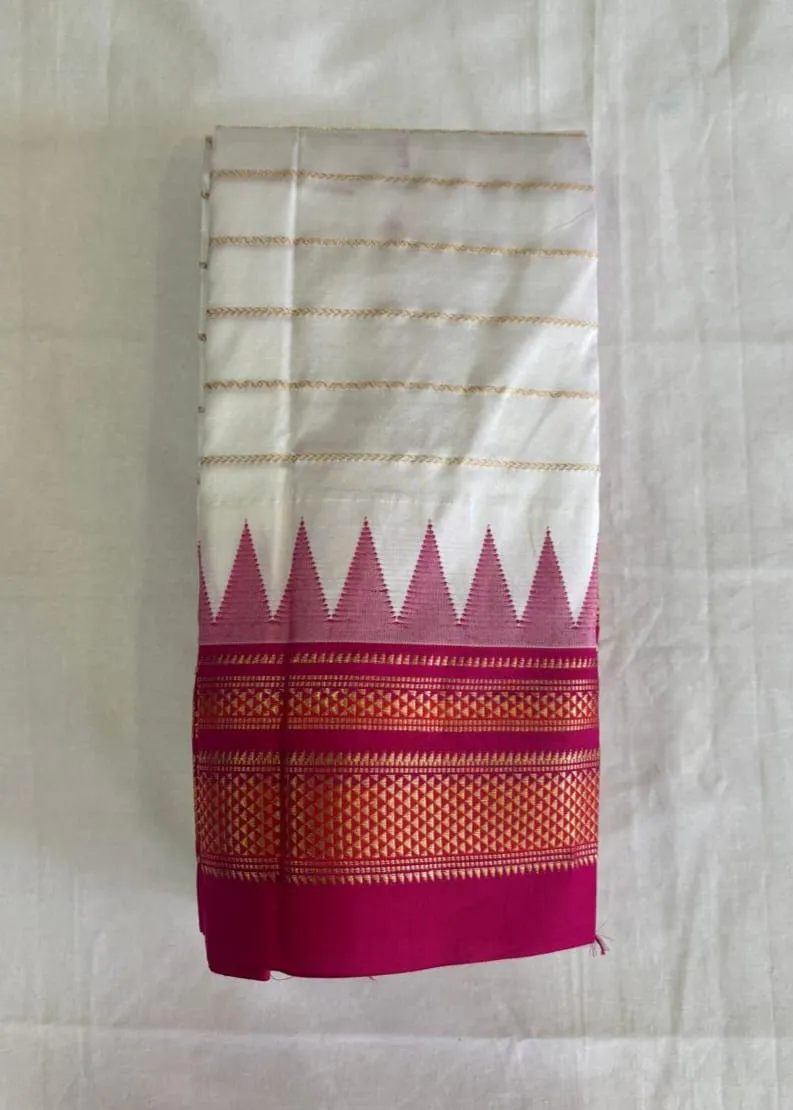 ILKAL PURE SILK SAREE